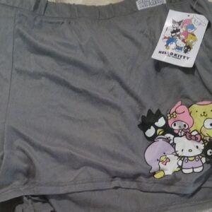 Hello Kitty Gray Lounge Shorts